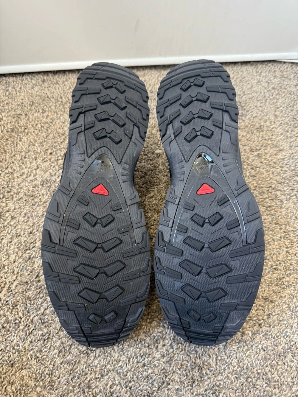 Salomon size 13 Men's Black and Gray Trail Sneakers